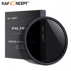 K&F Concept ND Fader Variable Neutral Density Adjustable ND Filter ND2 to ND400